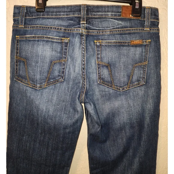 Fossil Women's Jeans Med Wash Skinny Size 29 - Picture 4 of 10